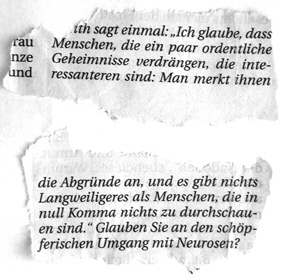 Umgang mit Neurosen